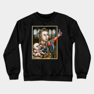 Madonna of the Selfie Crewneck Sweatshirt